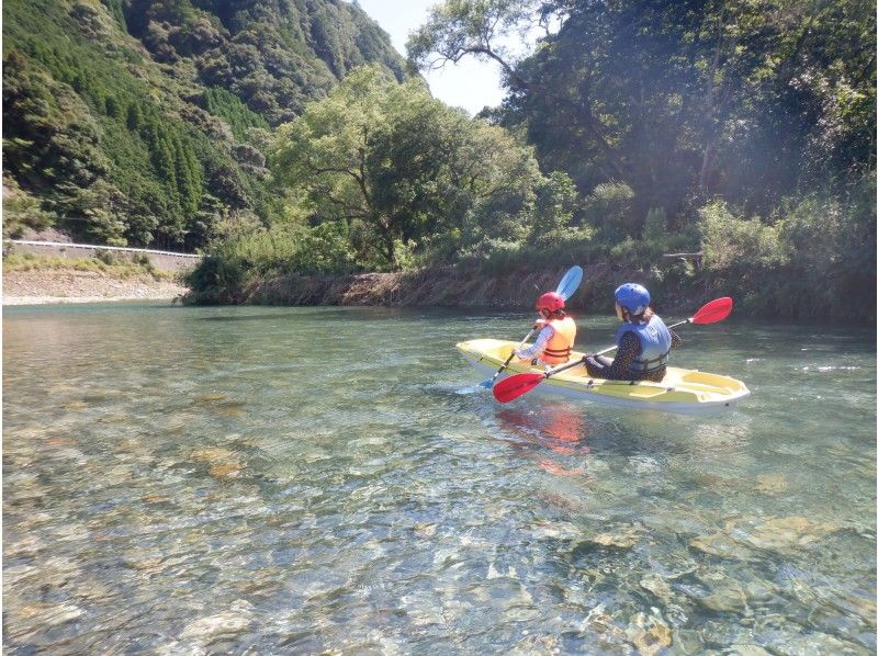 【和歌山・古座川】カヌー&川遊び体験（半日３時間コース）お子さま連れファミリーおススメ！の紹介画像
