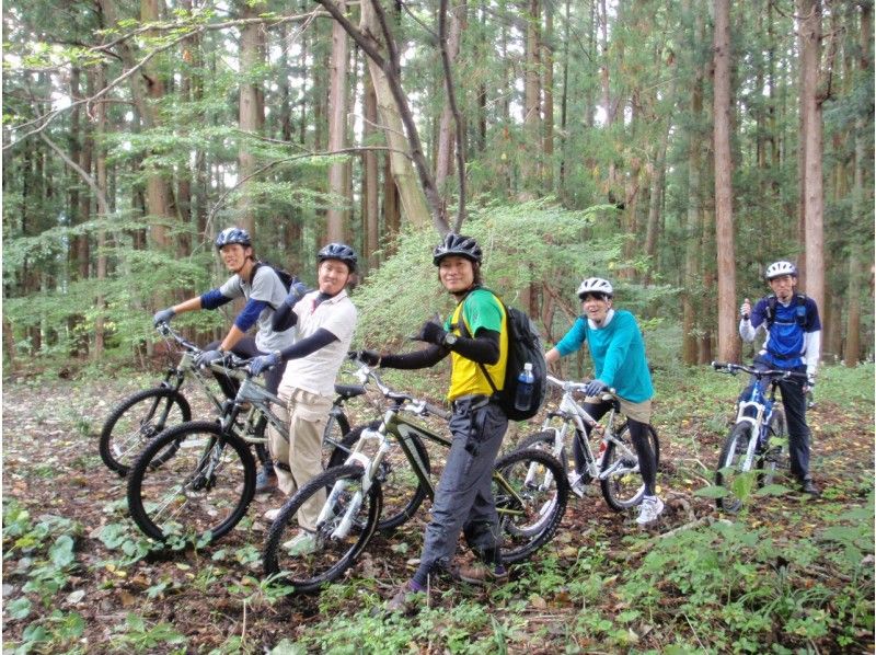 【榛名山麓／群馬 関東】マウンテンバイク自転車・MTBやまみち体験『榛名山麓林道ライド』アウトドア外遊び＆フィットネス　◎秋の紅葉〜冬ツアーの紹介画像