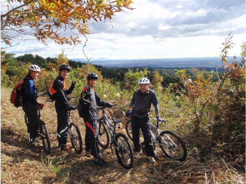 【榛名山麓／群馬 関東】マウンテンバイク自転車・MTBやまみち体験『榛名山麓林道ライド』アウトドア外遊び＆フィットネス　◎秋の紅葉〜冬ツアーの紹介画像