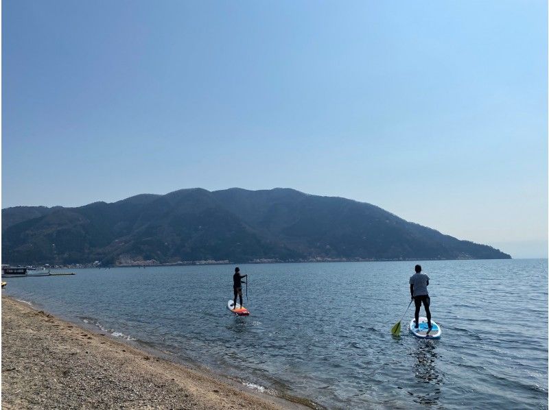 【滋賀・海津大崎】お花見人気滋賀県第一位☆春限定プラン☆SUPで満開の桜を最高のロケーションで楽しもう☆の紹介画像