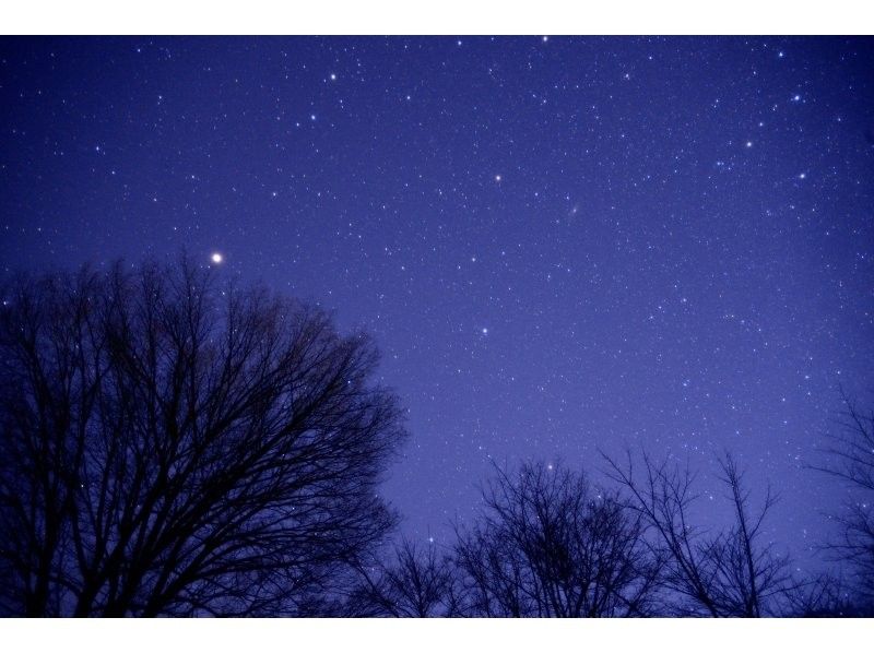 【冬の星空を楽しもう】星空記念写真サービス！富士山の麓で星観察☆の紹介画像