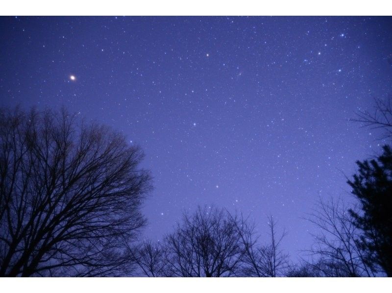 【冬の星空を楽しもう】星空記念写真サービス！富士山の麓で星観察☆の紹介画像