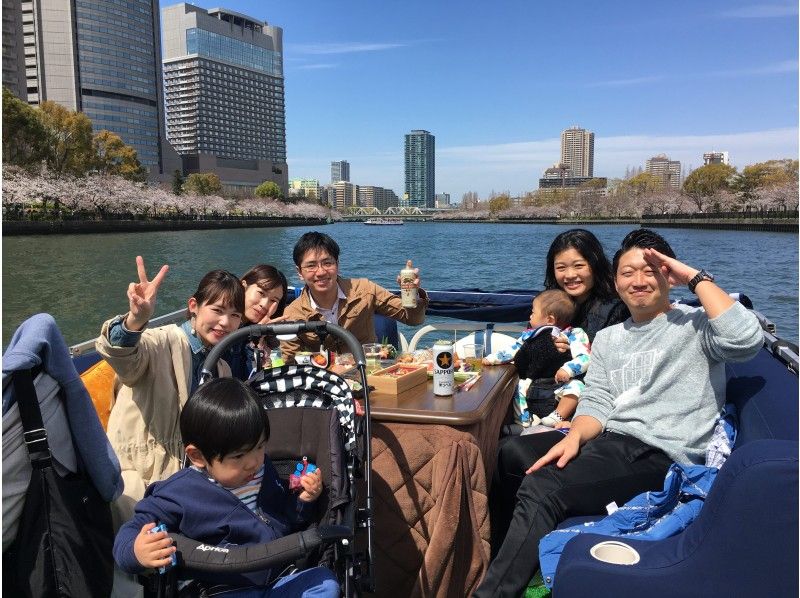 [Osaka Popular Plan] Cherry Blossom Viewing Cruise 2024 Even a small group is OK! (shared ride)の紹介画像
