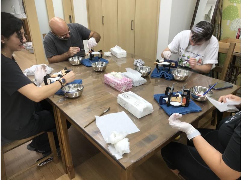 "Spring Sale in progress" [Osaka/Ikeda City/Dyeing experience] [Drink included] Let's experience Red Gara board tightening! Comes with 1 tenuguiの紹介画像