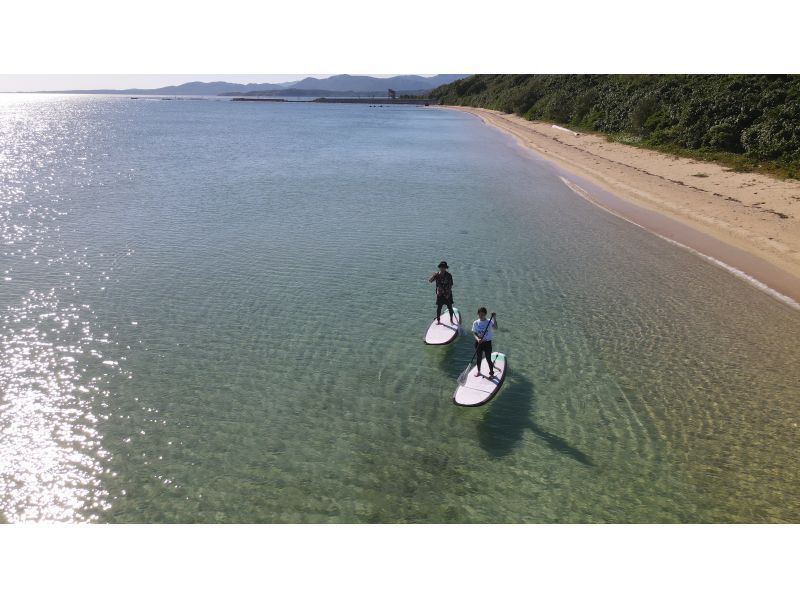 [Kohama Island] Private charter for one group! Drone footage included! SUP cruisingの紹介画像