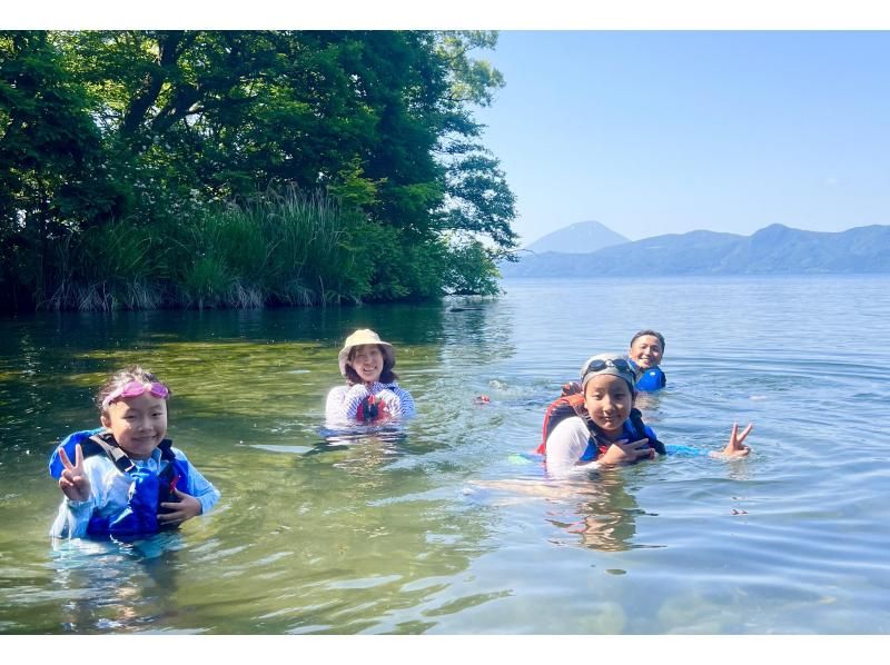 【洞爺湖カヤック】 ユネスコ認定世界ジオパーク開催　洞爺湖温泉から車で5分　大自然をカヤックと自然体験で満喫！の紹介画像