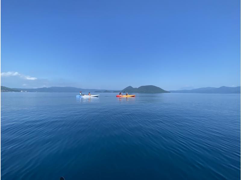 【洞爺湖カヤック】 ユネスコ認定世界ジオパーク開催　洞爺湖温泉から車で5分　大自然をカヤックと自然体験で満喫！の紹介画像