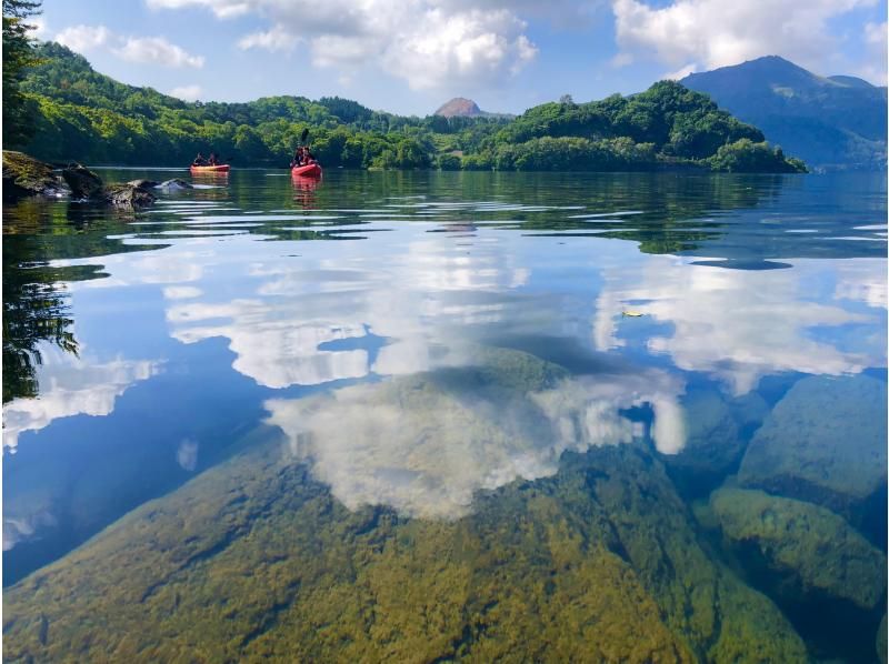 【洞爺湖カヤック】 ユネスコ認定世界ジオパーク開催　洞爺湖温泉から車で5分　大自然をカヤックと自然体験で満喫！の紹介画像