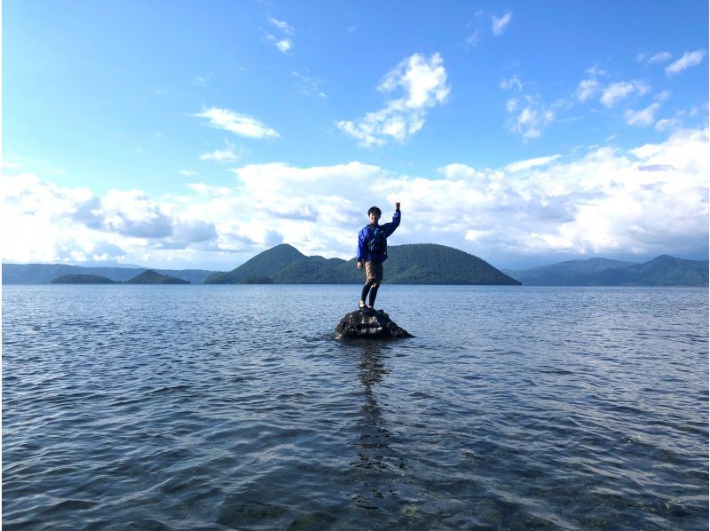【洞爺湖カヤック】 ユネスコ認定世界ジオパーク開催　洞爺湖温泉から車で5分　大自然をカヤックと自然体験で満喫！の紹介画像