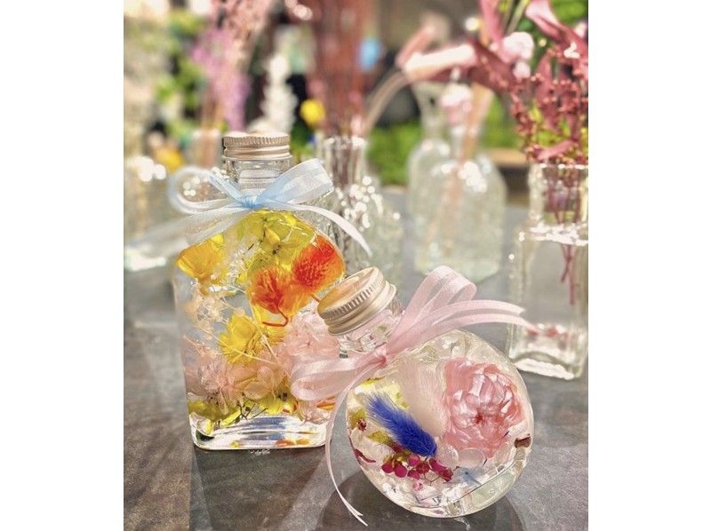 【아이치・오카자키시】꽃집에서 체험～하바륨・포토 프레임 만들기の紹介画像