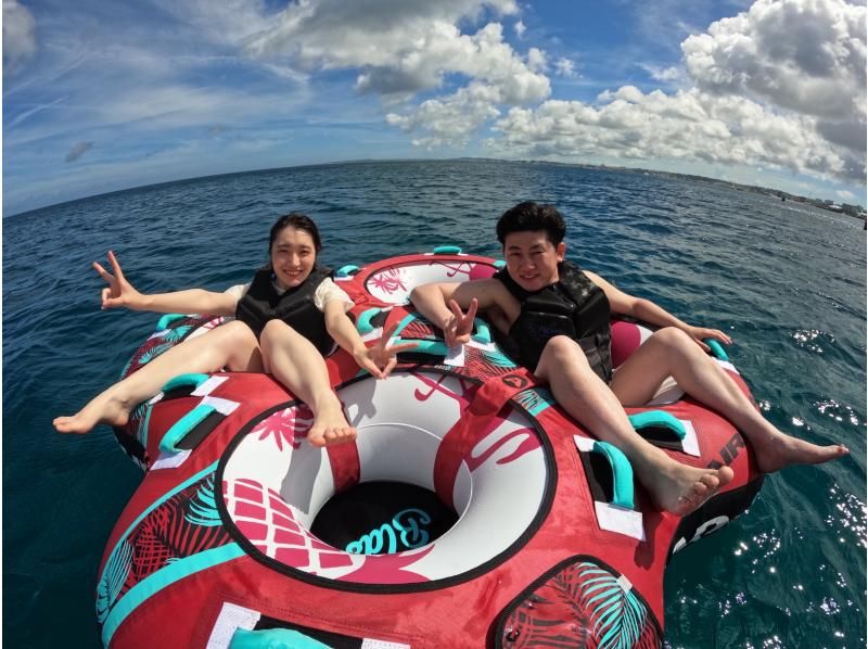 【沖縄・浦添・宜野湾】フライボード、ウェイクボード、バナナボートなど♪お好きなアクティビティから２点選べる!お得で大人気『Cプラン ♪』の紹介画像