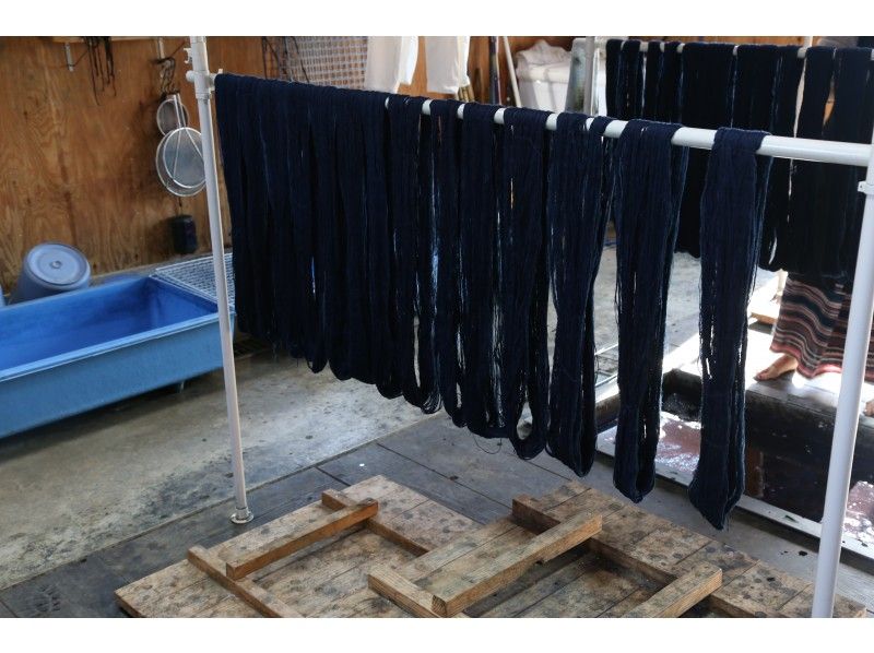[Tokushima Prefecture] Experience the "charm of indigo" at the indigo dyeing workshop, which consistently grows indigo, makes 蒅, dyes, and manufactures products! !!の紹介画像