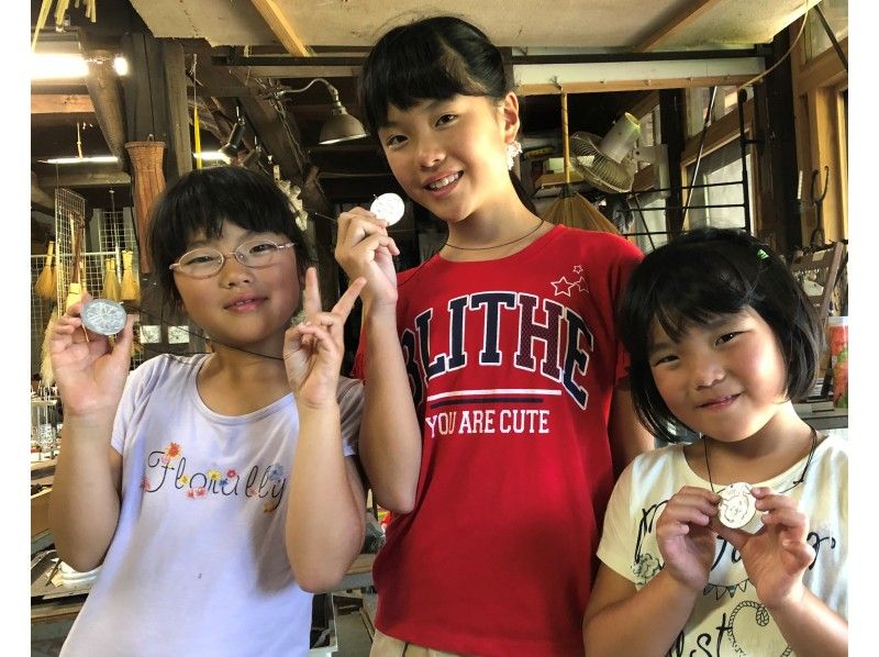 【熊本・阿蘇】錫のアクセサリーつくりの紹介画像