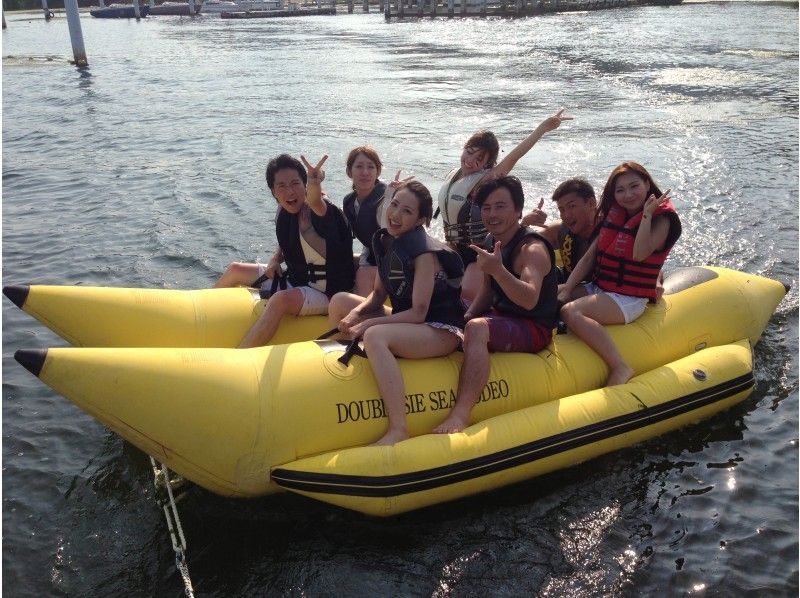 [Shiga / Lake Biwa] ☆ Thrilling ☆ Blow-off towing tube ☆ 彡 (banana boat or tube) experience ♪の紹介画像