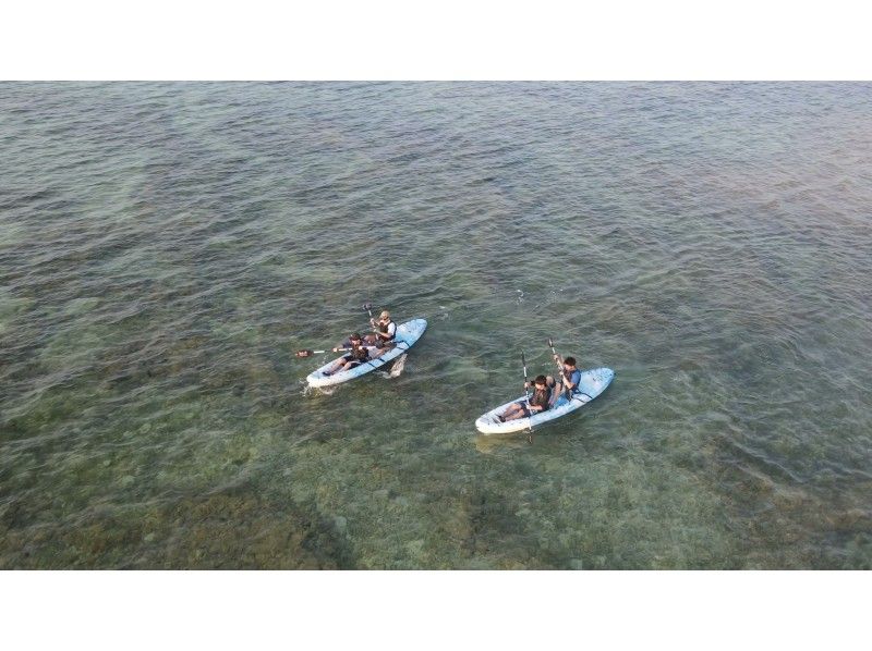 [沖繩/恩納村]在波光粼粼的大海中劃皮划艇|免費Gopro高分辨率照片|免費停車、淋浴和吹風機|正在促銷の紹介画像