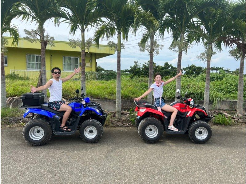 [โอกินาว่า/มิยาโกจิม่า] ข้ามสะพานคุริมะ โอฮาชิ เที่ยวรอบเกาะ ❤️ Buggy tour ♬ 90 นาที!! ️の紹介画像