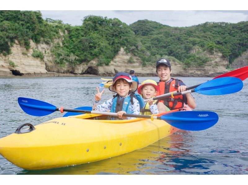 【千葉・勝浦】静かな海でシーカヤックを楽しもう！シーカヤック体験ツアー ♪の紹介画像