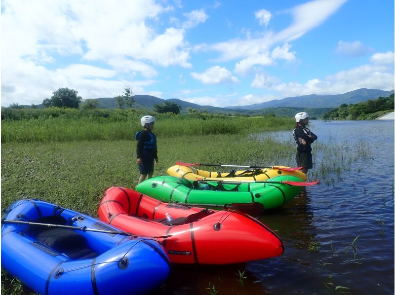 [Hokkaido ・ Niseko】 Relaxed! Shiribetsu River Kayak Walk river going down tourの紹介画像