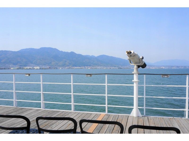 [Shiga / Otsu] Relax on the lake! Michigan 80-minute cruise <Limited number of passengers and measures to prevent corona infection>の紹介画像