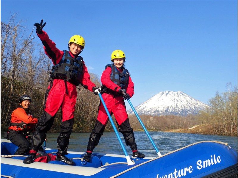 [Nisekora Rafting] Spring only ♪ Enjoy thrilling whitewater rafting! !
