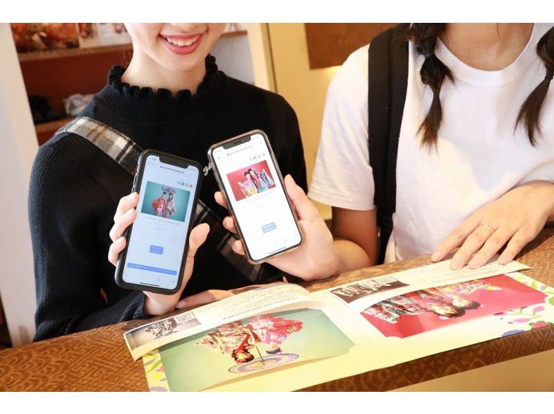 【沖縄・国際通り】女性限定の本格的スタジオ撮影♪　-さくっと体験コース-　所要時間30分～