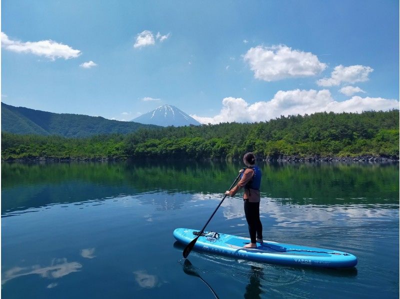 【山梨・富士五湖・西湖】人気！湖上散歩ができる西湖SUP体験120分プランの紹介画像