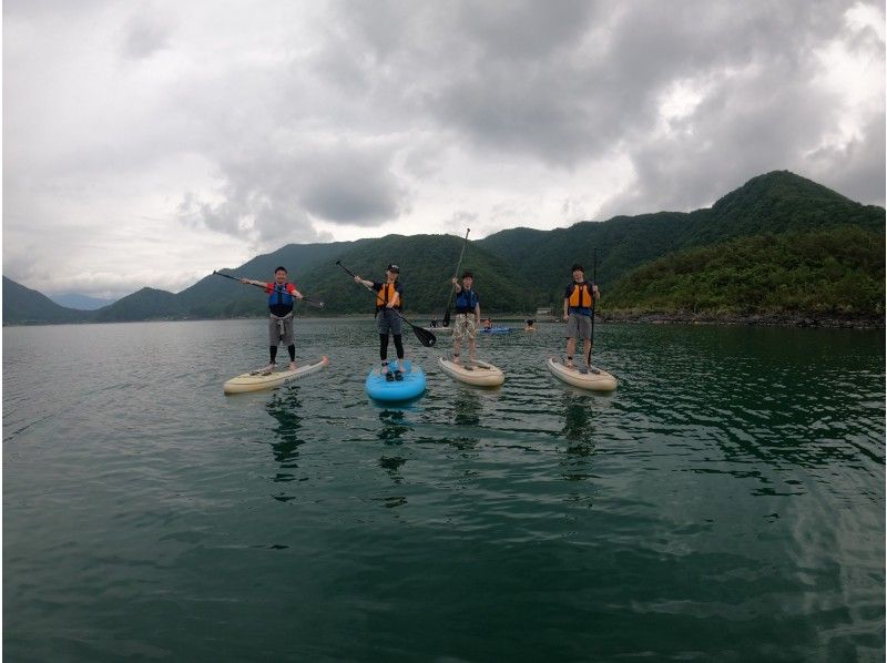 【山梨・富士五湖・西湖】人気！湖上散歩ができる西湖SUP体験120分プランの紹介画像