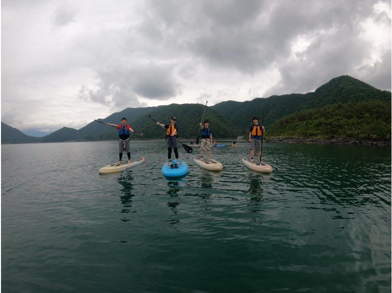 【山梨・富士五湖・西湖SUP】人気！湖上散歩ができる西湖SUP体験！ワンちゃんもOK！の紹介画像