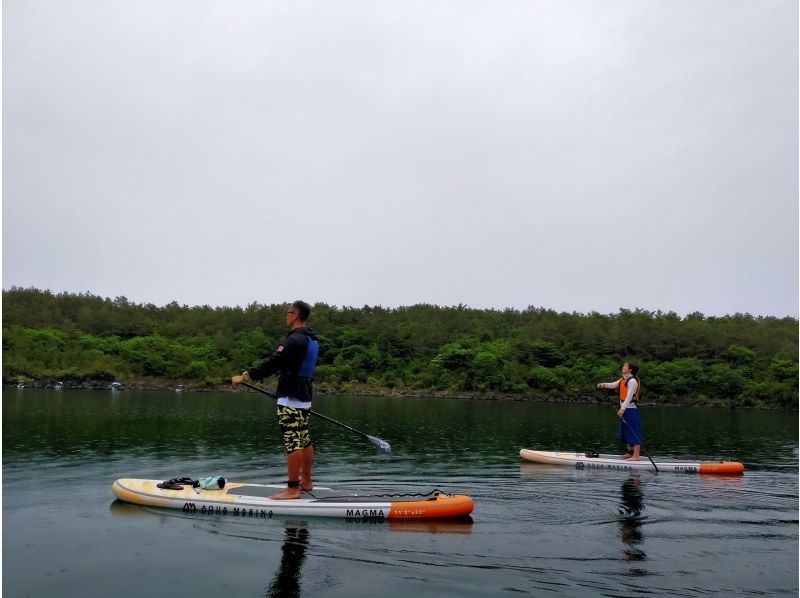 【山梨・富士五湖・西湖SUP】人気！湖上散歩ができる西湖SUP体験！ワンちゃんもOK！の紹介画像