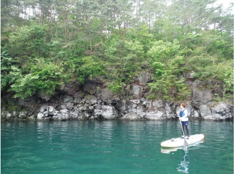 【山梨・富士五湖・西湖SUP】人気！湖上散歩ができる西湖SUP体験！ワンちゃんもOK！の紹介画像