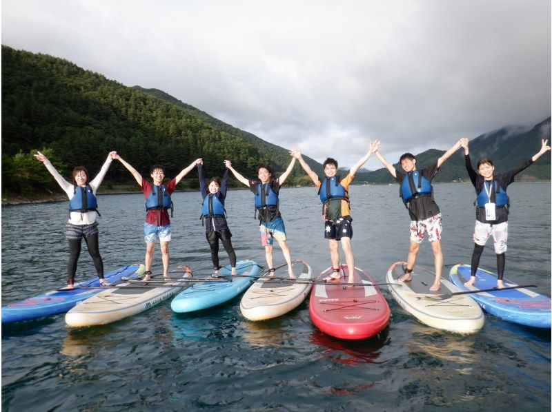 【山梨・富士五湖・西湖SUP】人気！湖上散歩ができる西湖SUP体験！ワンちゃんもOK！の紹介画像