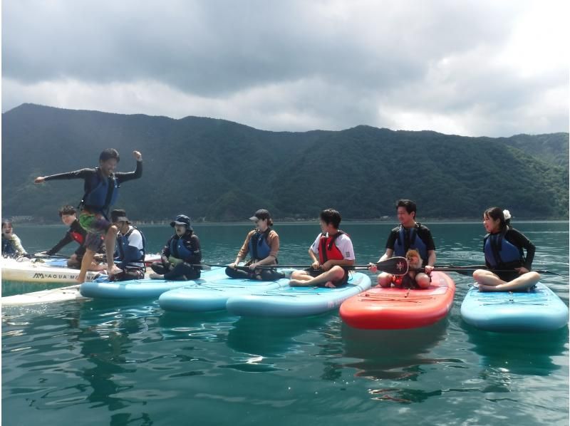 【山梨・富士五湖・西湖SUP】人気！湖上散歩ができる西湖SUP体験！ワンちゃんもOK！の紹介画像