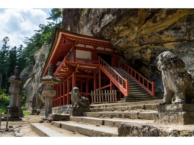 【東北 岩手県平泉・一関市】「らくらく観光タクシー」で巡る！　世界遺産・平泉中尊寺金色堂 & 日本三大渓・げいび溪舟下り1日観光の紹介画像
