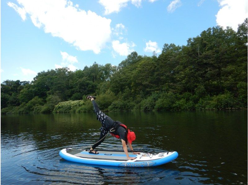 [Hokkaido / Niseko] Relaxing SUP experience in the clear stream Shiribetsu River!