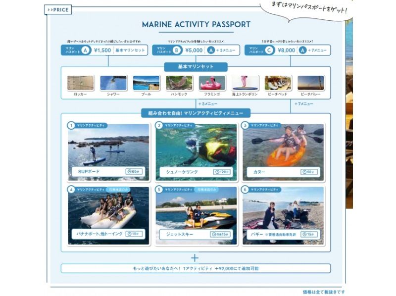 Banana boat and barbecue [Glamping BBQ Standard Course + 3 Marine Activity Tickets] Play! Eat! Marine sportsの紹介画像