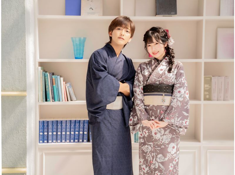 【東京・浅草】新作浴衣！ヘアセット付き！「一式レンタル＆着付けプラン」雨の日は雨傘無料貸出♪の紹介画像