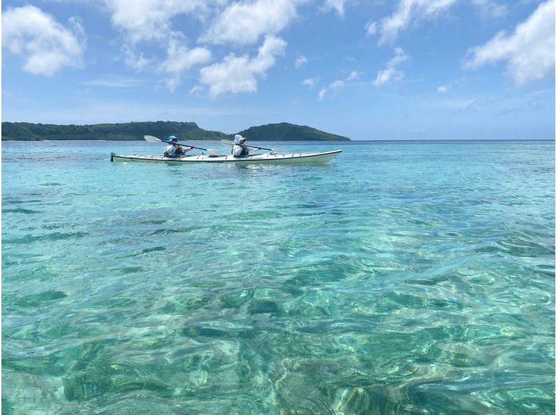 [Okinawa / Iriomote Island] Sea trip kayak. Take a kayak with you at the "Ida no Hama" or "Mizuochi Waterfall" that you want to visit once in your life! !!の紹介画像