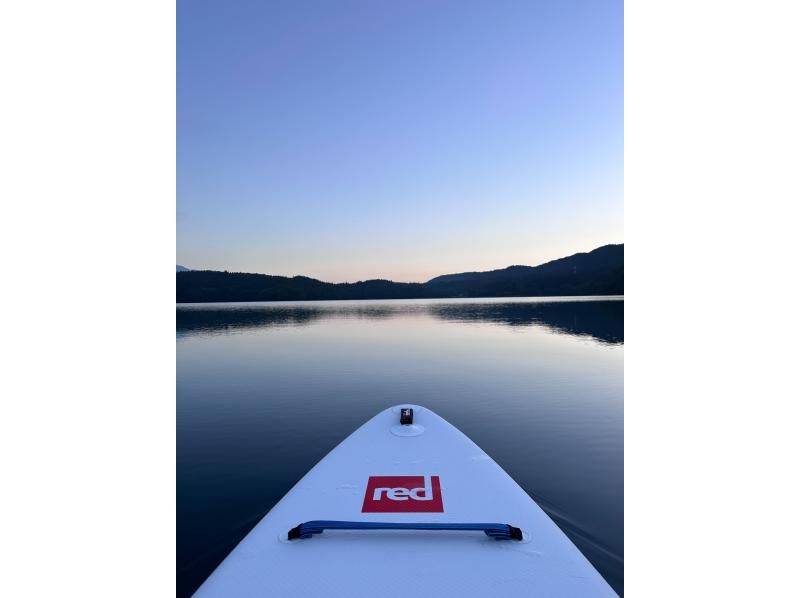 【長野県・青木湖SUP】夏休み限定!!　早朝SUPレンタル2時間!!　旅先でも充実の朝活を!!の紹介画像