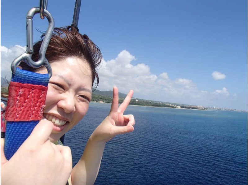 Okinawa / Ishigaki Island] Parasailing Middle 150m Rope