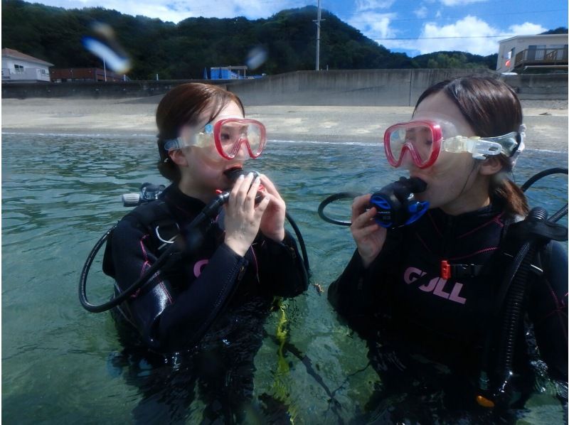 [Wakayama / Shirahama] to the first time of the underwater world in the diving! 