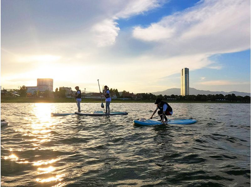 [Shiga / Lake Biwa] SUNSET on SUP