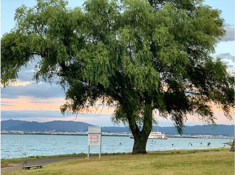 [Shiga / Lake Biwa] SUNSET on SUP