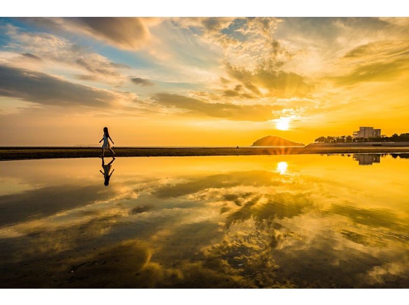 【香川、琴平、三丰】琴平出发前往父母之滨日落的接送巴士★当天接受预约！の紹介画像