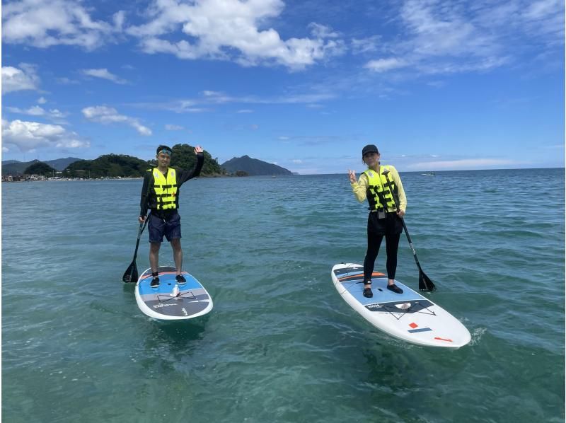 【福井・若狭・和田】SUPクルージングで日本海離島・洞窟を巡るゆったり180分★カップル・ファミリー・女性におすすめの紹介画像