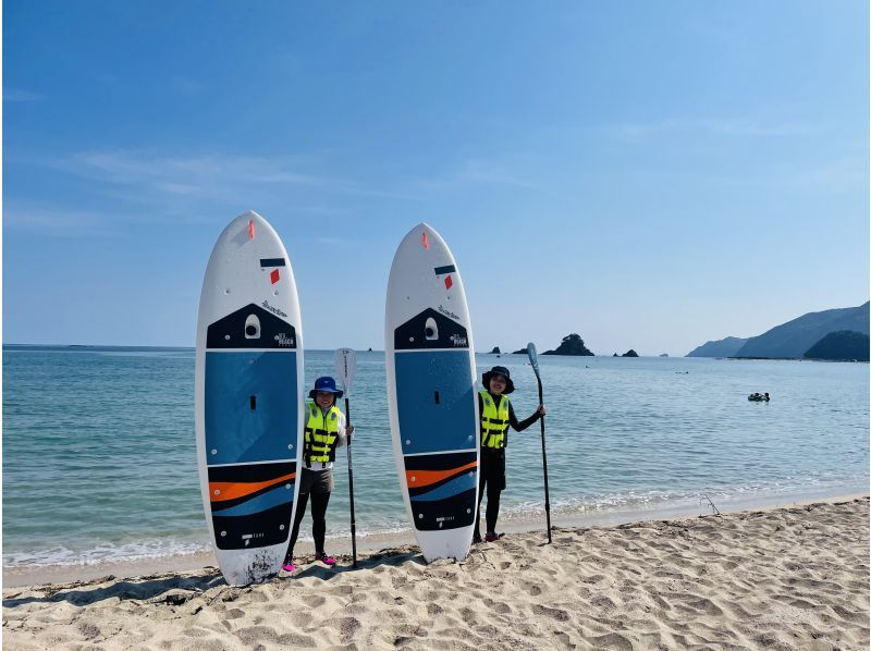 【福井・若狭・和田】SUPクルージングで日本海離島・洞窟を巡るゆったり180分★カップル・ファミリー・女性におすすめの紹介画像