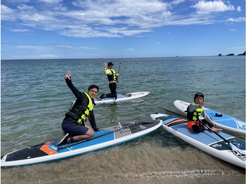 【福井・若狭・和田】SUPクルージングで日本海離島・洞窟を巡るゆったり180分★カップル・ファミリー・女性におすすめの紹介画像