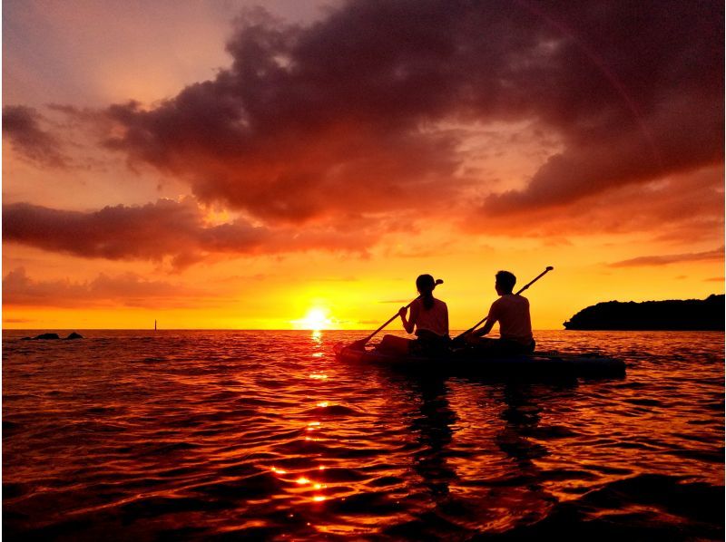 [Family Discount]《Sunset SUP》Free plan for one junior high school student or younger★Participation is OK from 10 years old★Free rental items are also available in children's sizes!の紹介画像