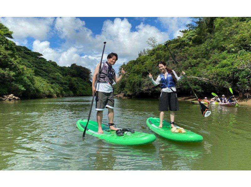 《マングローブSUP》大人気のSUPで水上散歩★当日予約OK！初心者でも安心♪ 沖縄亜熱帯の自然をおもいっきり満喫！ツアー写真プレゼント！