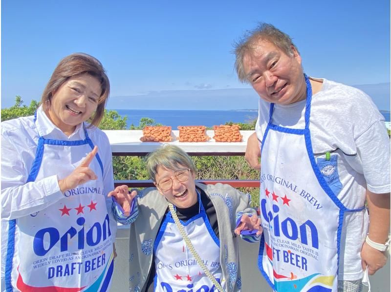 【沖縄・北部】面シーサー組み立て体験！パズル感覚でシーサーを作ろう！約45分　の紹介画像