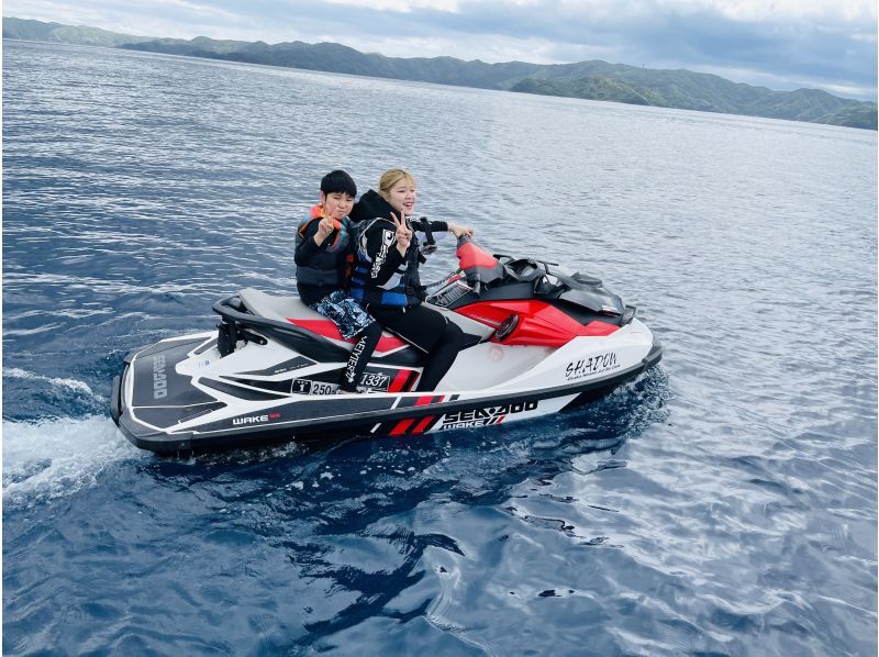 奄美大島【当日予約可能】ジェットツーリング（60分）★シュノーケリング付★※口コミ投稿で撮影データの無料プレゼントあり※の紹介画像